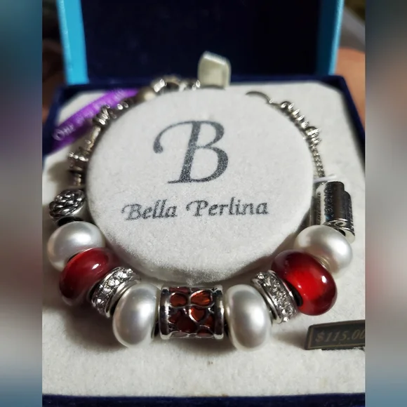 New Bella Perlina Charm Bracelet - Picture 1 of 3
